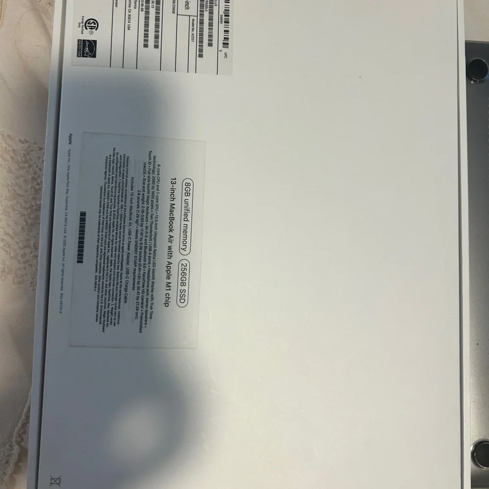 Apple MacBook Air 2020 M1 256 GB - Silver